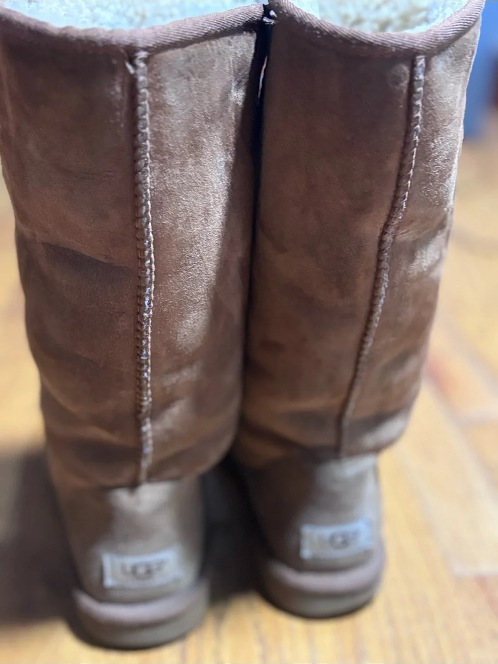 UGG Classic Tall Brown Suede Boots Women’s 9